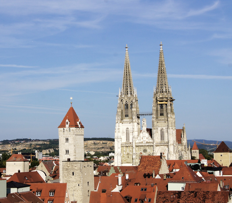 Regensburg Altstadt mit Dom